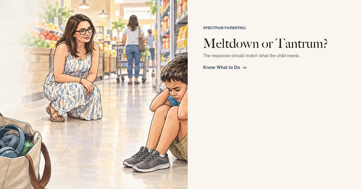 Meltdown vs. Tantrum: How Parents Can Tell the Difference